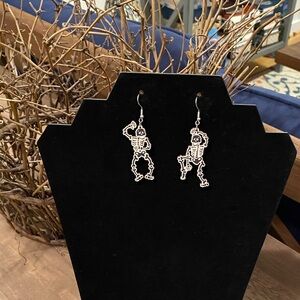 Dancing Skeleton Earrings